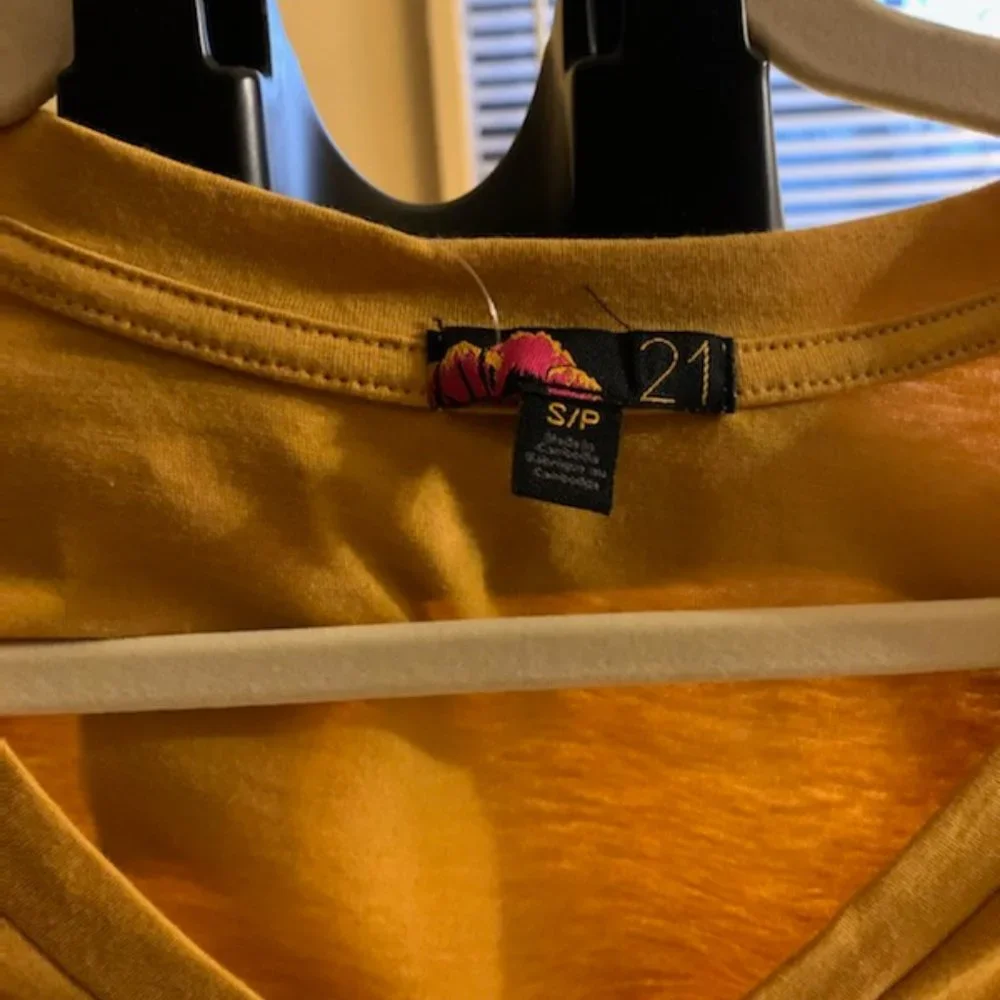 Forever 21 Mustard long sleeve top